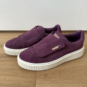 Puma Suede Platform Strap W8 Deep Purple